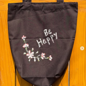 handcrafted tote bag