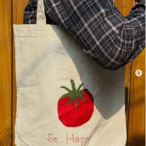 Handcrafted tote bag