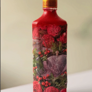 Floral Vintage Bottle